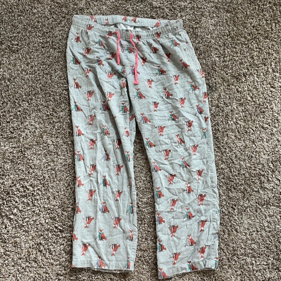 Cozy Fox Pajama Pants 